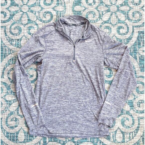 Nike Dri-FIT Black Cropped Workout Top - Women's Size S - Picture 2 of 11